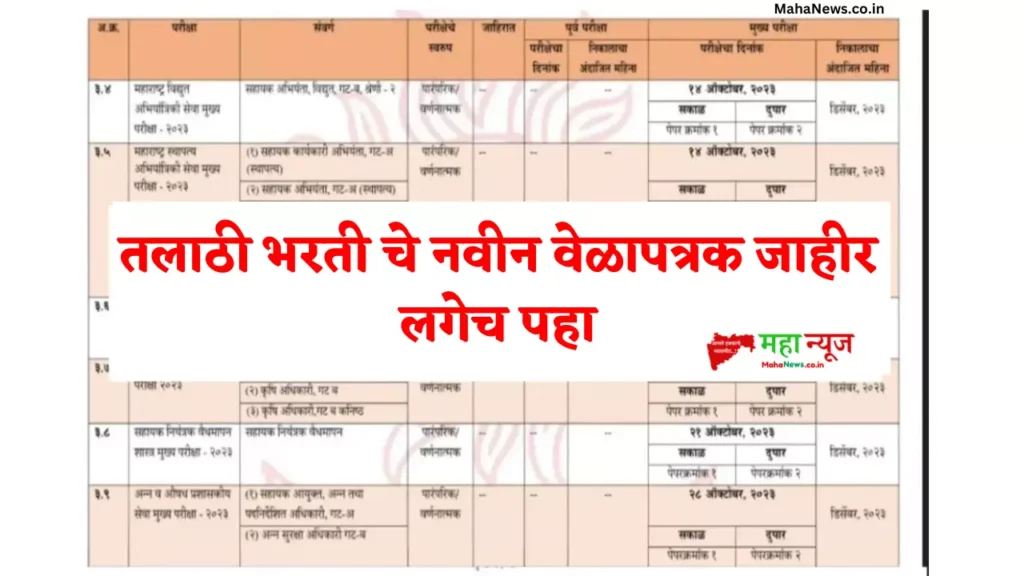 talathi bharti