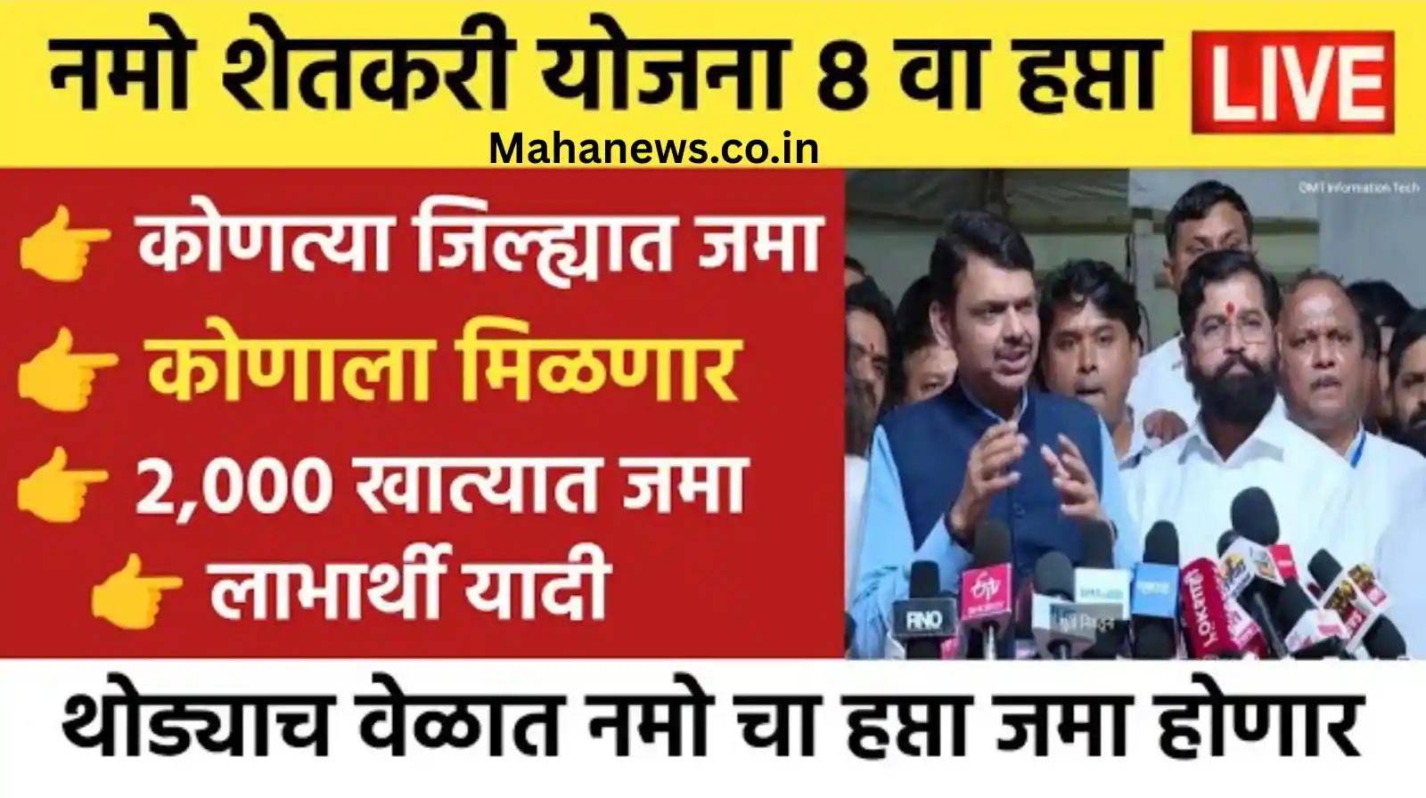 Namo shetkari yojana